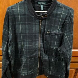 Ralph Lauren Plaid Bomber Jacket